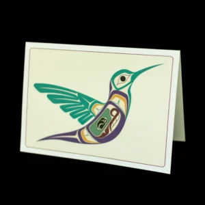 Dagatgiyáa (Hummingbird) Card